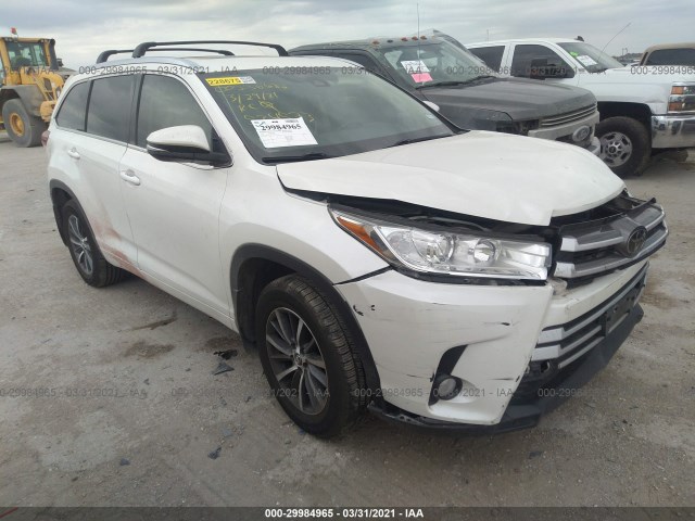 TOYOTA HIGHLANDER 2018 5tdkzrfhxjs534573