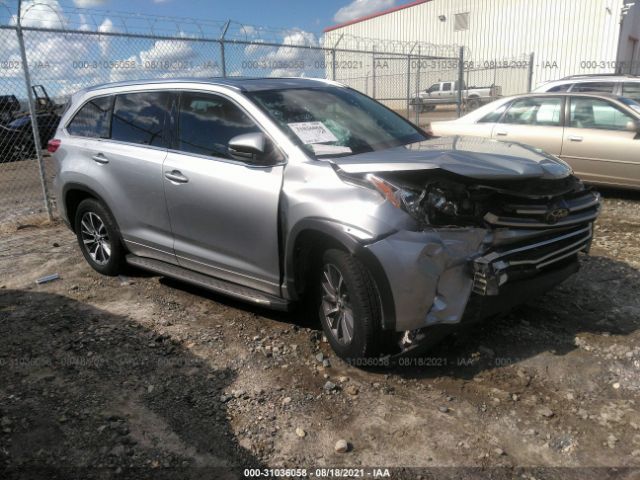 TOYOTA HIGHLANDER 2018 5tdkzrfhxjs541281