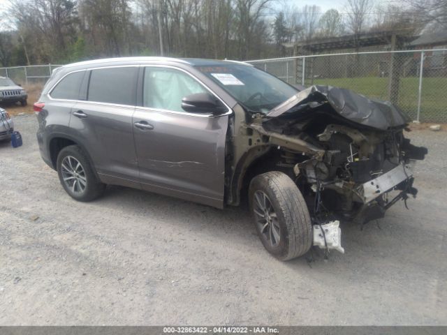 TOYOTA HIGHLANDER 2018 5tdkzrfhxjs545959