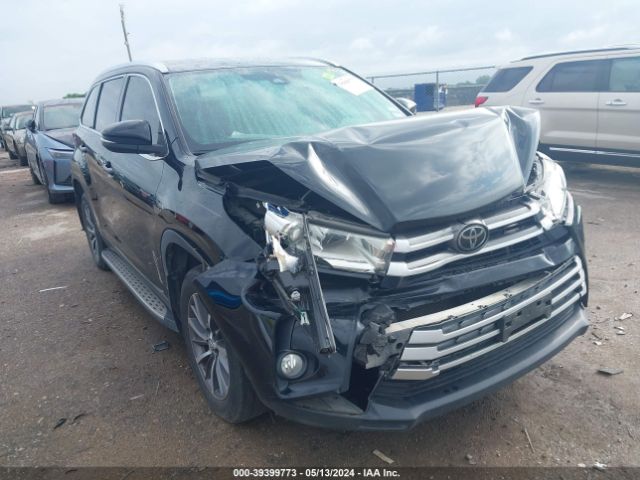 TOYOTA HIGHLANDER 2019 5tdkzrfhxks352826