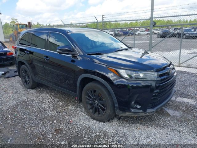 TOYOTA HIGHLANDER 2019 5tdkzrfhxks355547