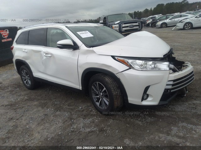 TOYOTA HIGHLANDER 2019 5tdkzrfhxks555943