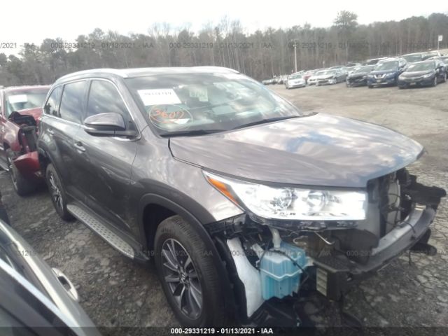 TOYOTA HIGHLANDER 2019 5tdkzrfhxks569616