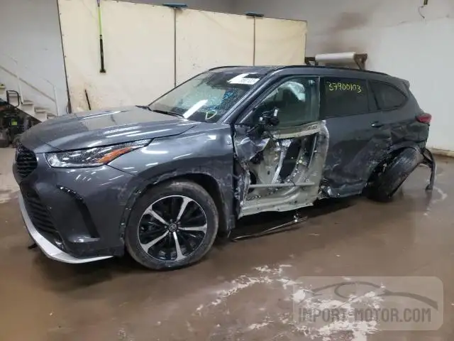 TOYOTA HIGHLANDER 2022 5tdlzrbh1ns246327