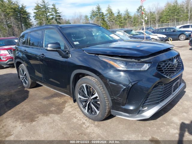 TOYOTA HIGHLANDER 2021 5tdlzrbh9ms156700