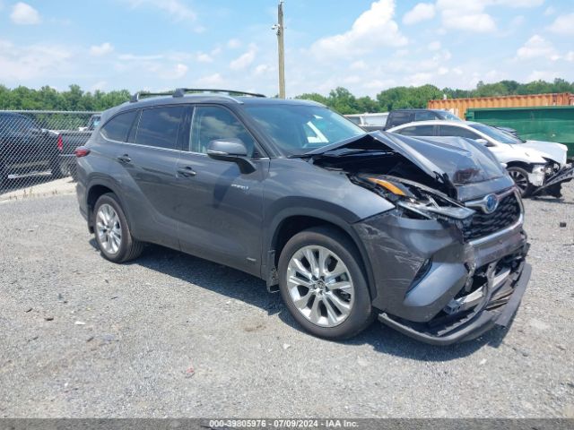 TOYOTA HIGHLANDER 2020 5tdxbrch0ls009653