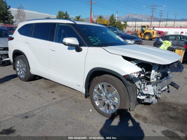 TOYOTA HIGHLANDER 2023 5tdxbrch5ps117577