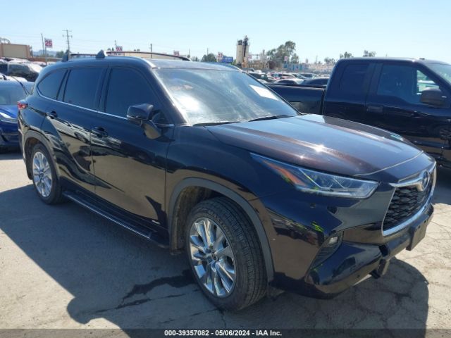 TOYOTA HIGHLANDER 2022 5tdxbrch8ns070610