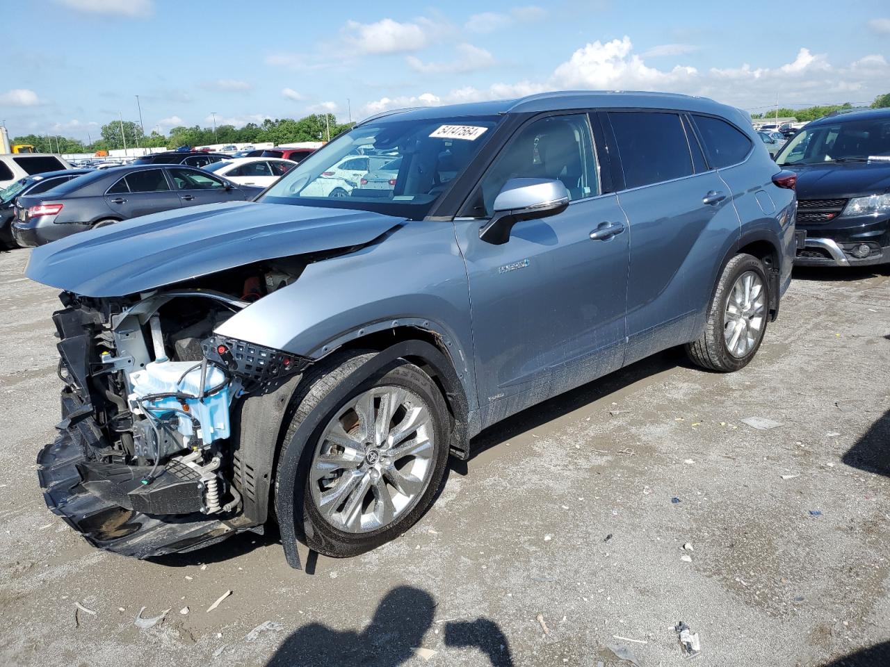 TOYOTA HIGHLANDER 2021 5tdxbrch9ms028378