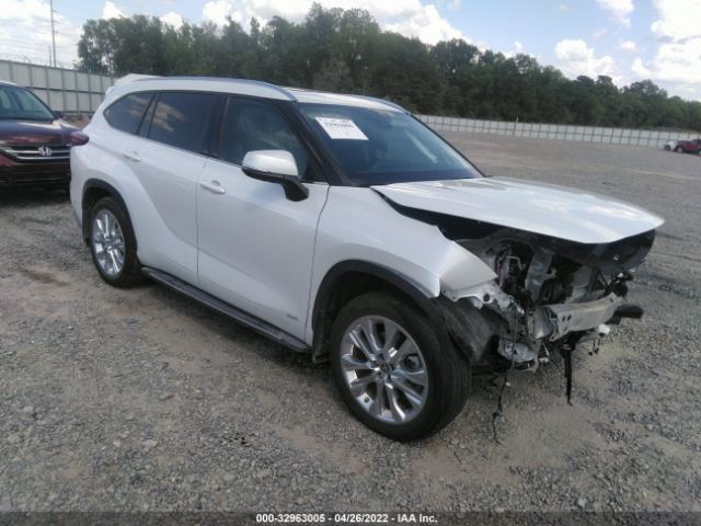 TOYOTA HIGHLANDER 2022 5tdxbrchxns550079