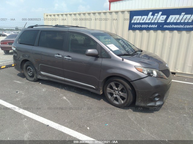 TOYOTA SIENNA 2013 5tdxk3dc0ds287454