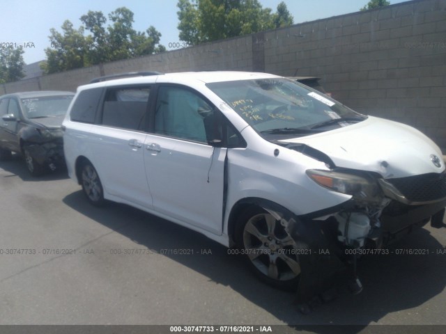 TOYOTA SIENNA 2013 5tdxk3dc0ds336247