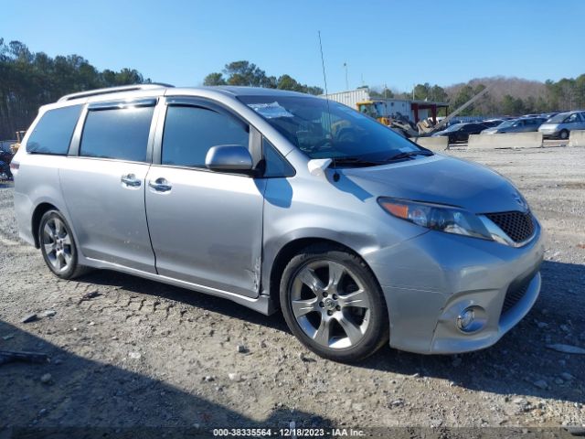 TOYOTA SIENNA 2014 5tdxk3dc0es455482