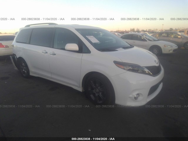 TOYOTA SIENNA 2015 5tdxk3dc0fs543353