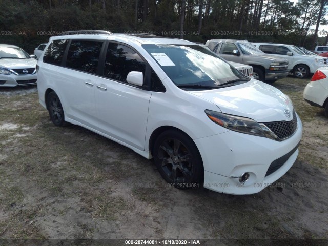 TOYOTA SIENNA 2015 5tdxk3dc0fs579964