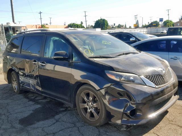 TOYOTA SIENNA SPO 2015 5tdxk3dc0fs583397