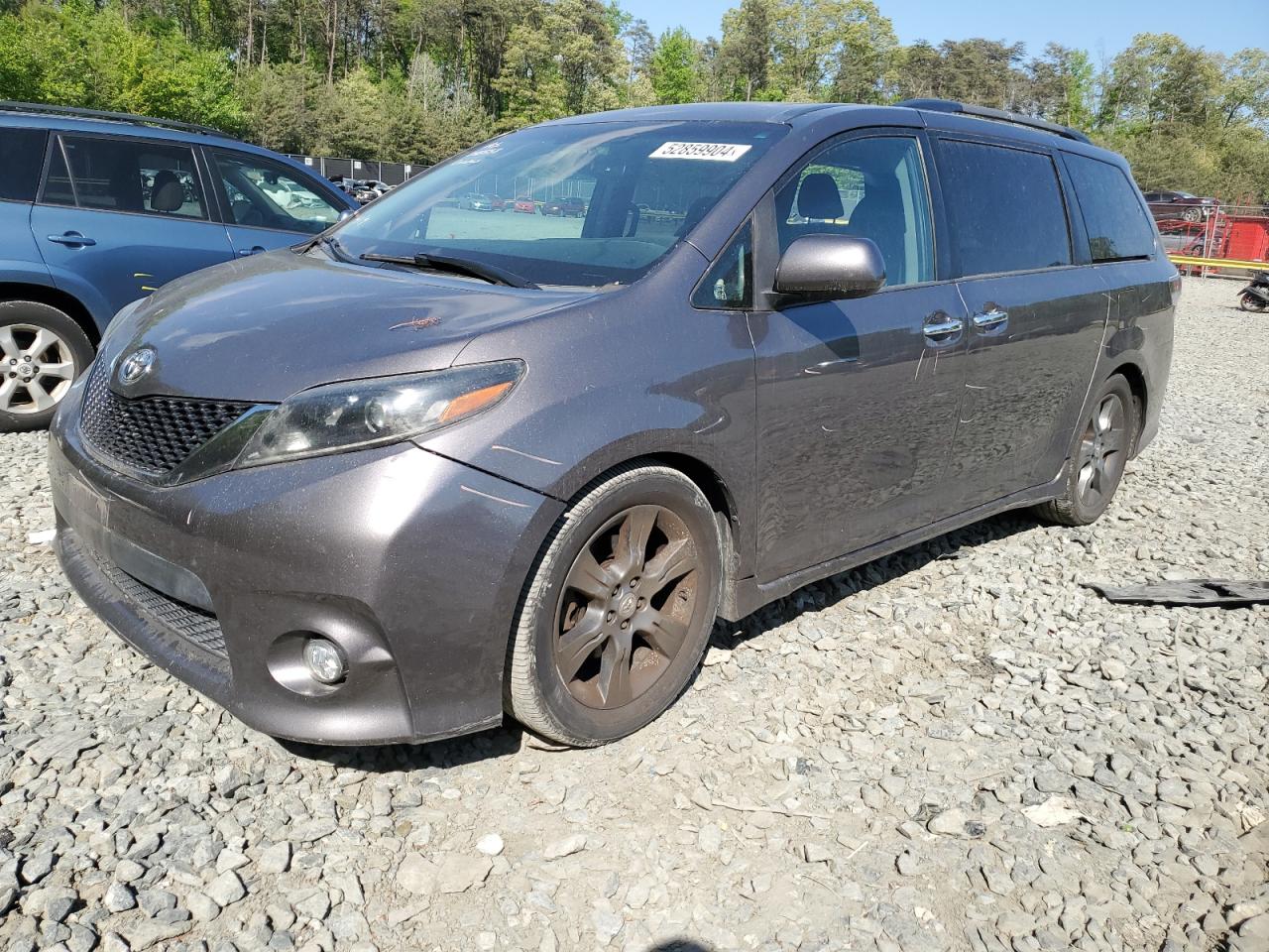 TOYOTA SIENNA 2015 5tdxk3dc0fs652444