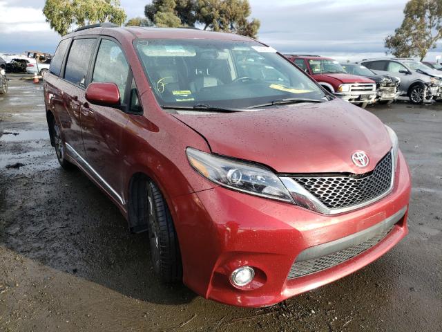 TOYOTA SIENNA SE 2016 5tdxk3dc0gs722400