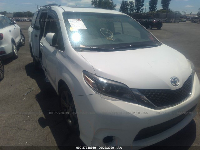 TOYOTA SIENNA 2016 5tdxk3dc0gs760287