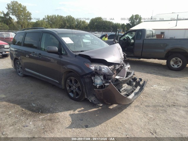 TOYOTA SIENNA 2012 5tdxk3dc1cs177818