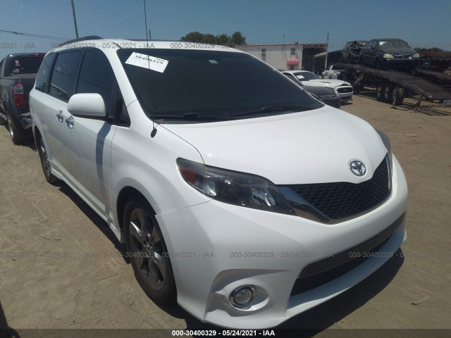 TOYOTA SIENNA 2013 5tdxk3dc1ds322597