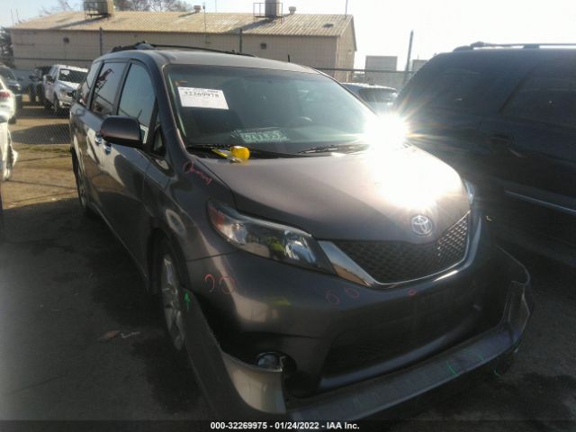 TOYOTA SIENNA 2013 5tdxk3dc1ds334832