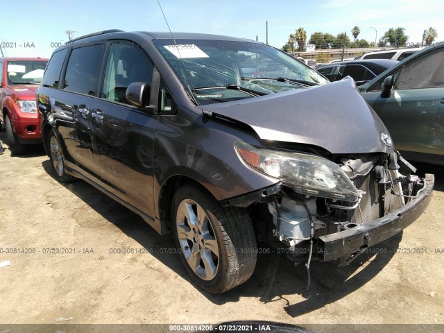 TOYOTA SIENNA 2013 5tdxk3dc1ds372612