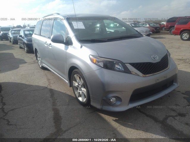 TOYOTA SIENNA 2014 5tdxk3dc1es461775