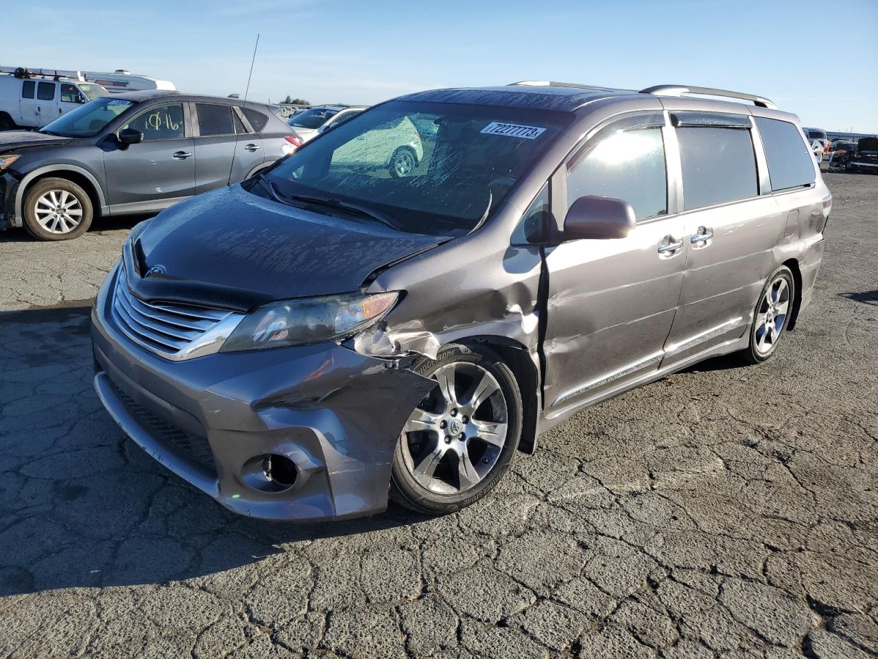 TOYOTA SIENNA 2014 5tdxk3dc1es469259