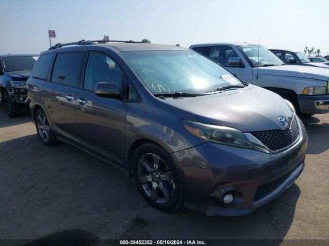 TOYOTA SIENNA 2015 5tdxk3dc1fs556242