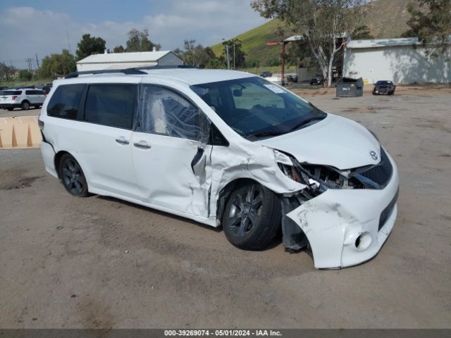 TOYOTA SIENNA 2015 5tdxk3dc1fs638424