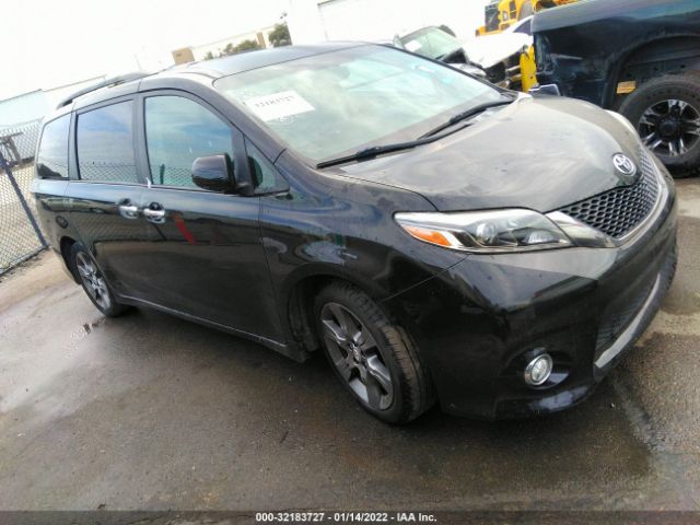 TOYOTA SIENNA 2015 5tdxk3dc1fs655269