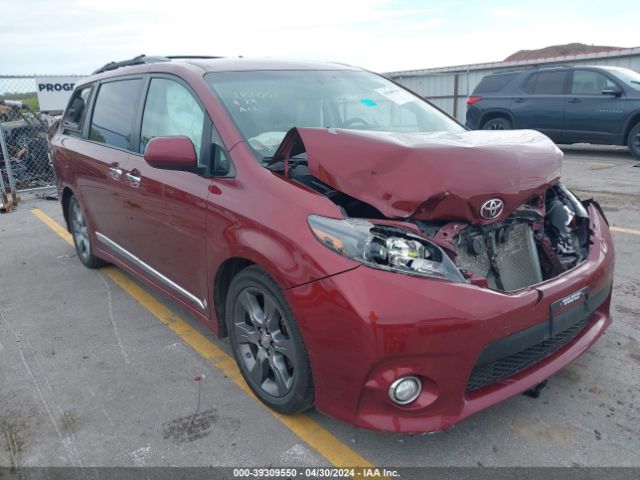 TOYOTA SIENNA 2015 5tdxk3dc1fs686408