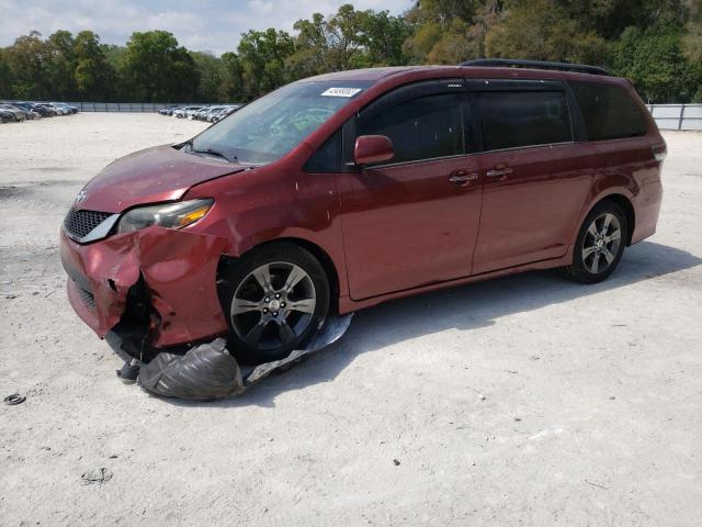 TOYOTA SIENNA SE 2016 5tdxk3dc1gs719375