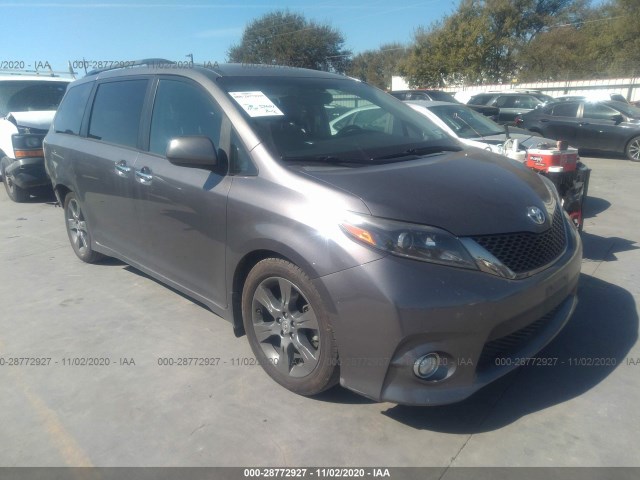 TOYOTA SIENNA 2016 5tdxk3dc1gs724348