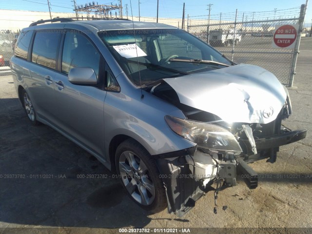 TOYOTA SIENNA 2011 5tdxk3dc2bs045696