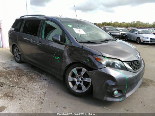 TOYOTA SIENNA 2011 5tdxk3dc2bs133292