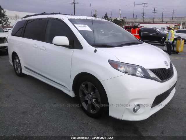 TOYOTA SIENNA 2012 5tdxk3dc2cs182073