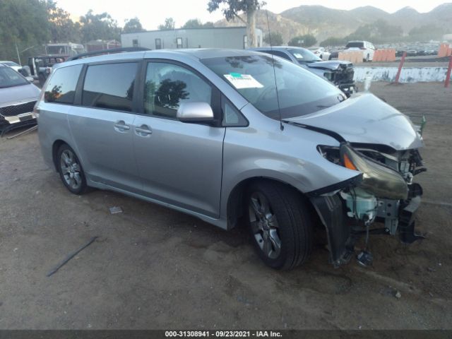 TOYOTA SIENNA 2012 5tdxk3dc2cs191369