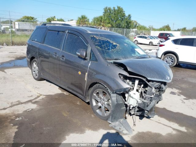 TOYOTA SIENNA 2012 5tdxk3dc2cs243891