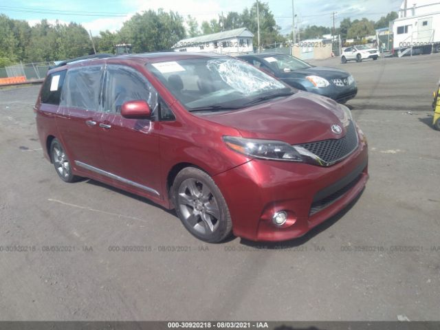 TOYOTA SIENNA 2015 5tdxk3dc2fs546285