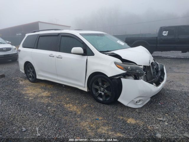 TOYOTA SIENNA 2015 5tdxk3dc2fs603648