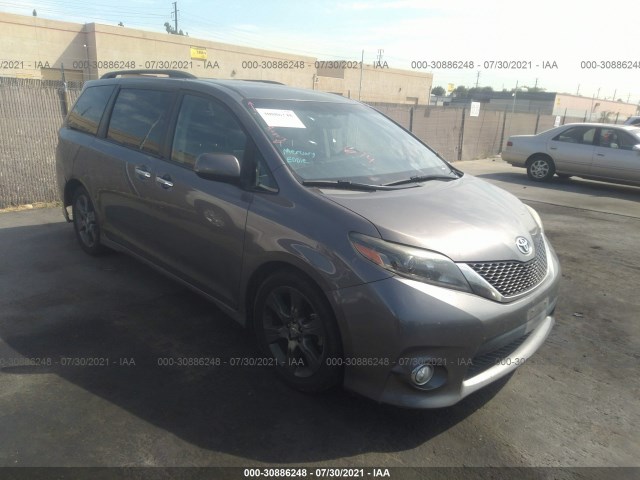 TOYOTA SIENNA 2015 5tdxk3dc2fs610356