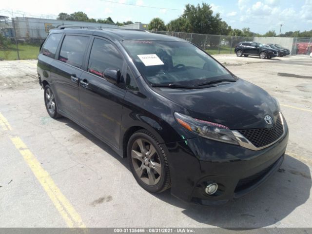 TOYOTA SIENNA 2015 5tdxk3dc2fs618859