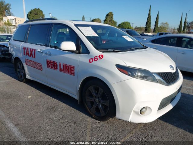 TOYOTA SIENNA 2015 5tdxk3dc2fs649786