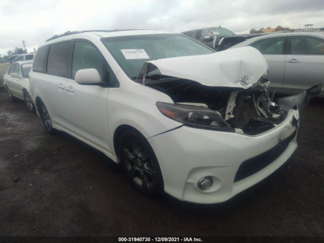 TOYOTA SIENNA 2015 5tdxk3dc2fs674378