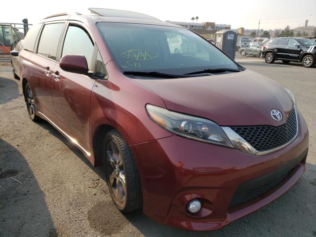 TOYOTA SIENNA SE 2016 5tdxk3dc2gs710023