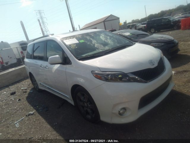 TOYOTA SIENNA 2016 5tdxk3dc2gs732765