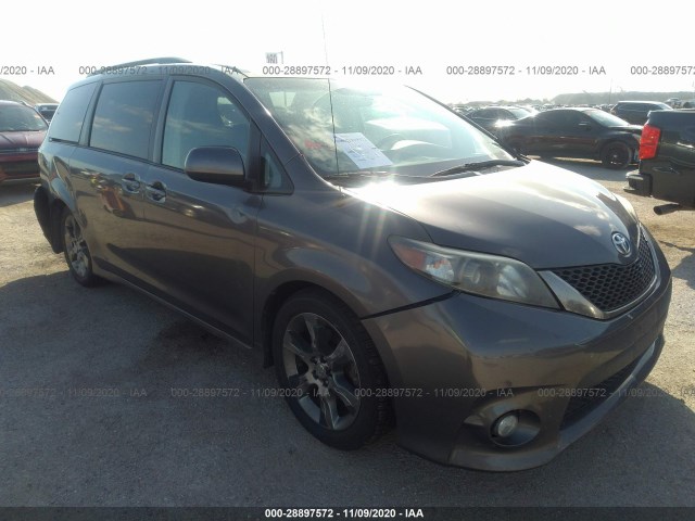 TOYOTA SIENNA 2011 5tdxk3dc3bs125637