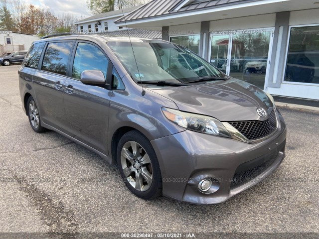 TOYOTA SIENNA 2012 5tdxk3dc3cs185256